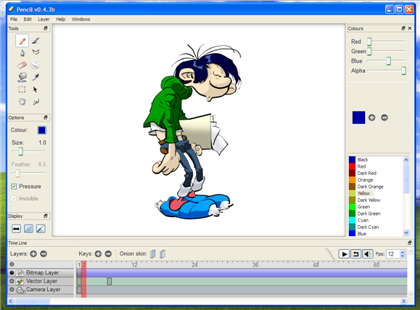 Outwardtruth - Pencil is a traditional 2D animation software